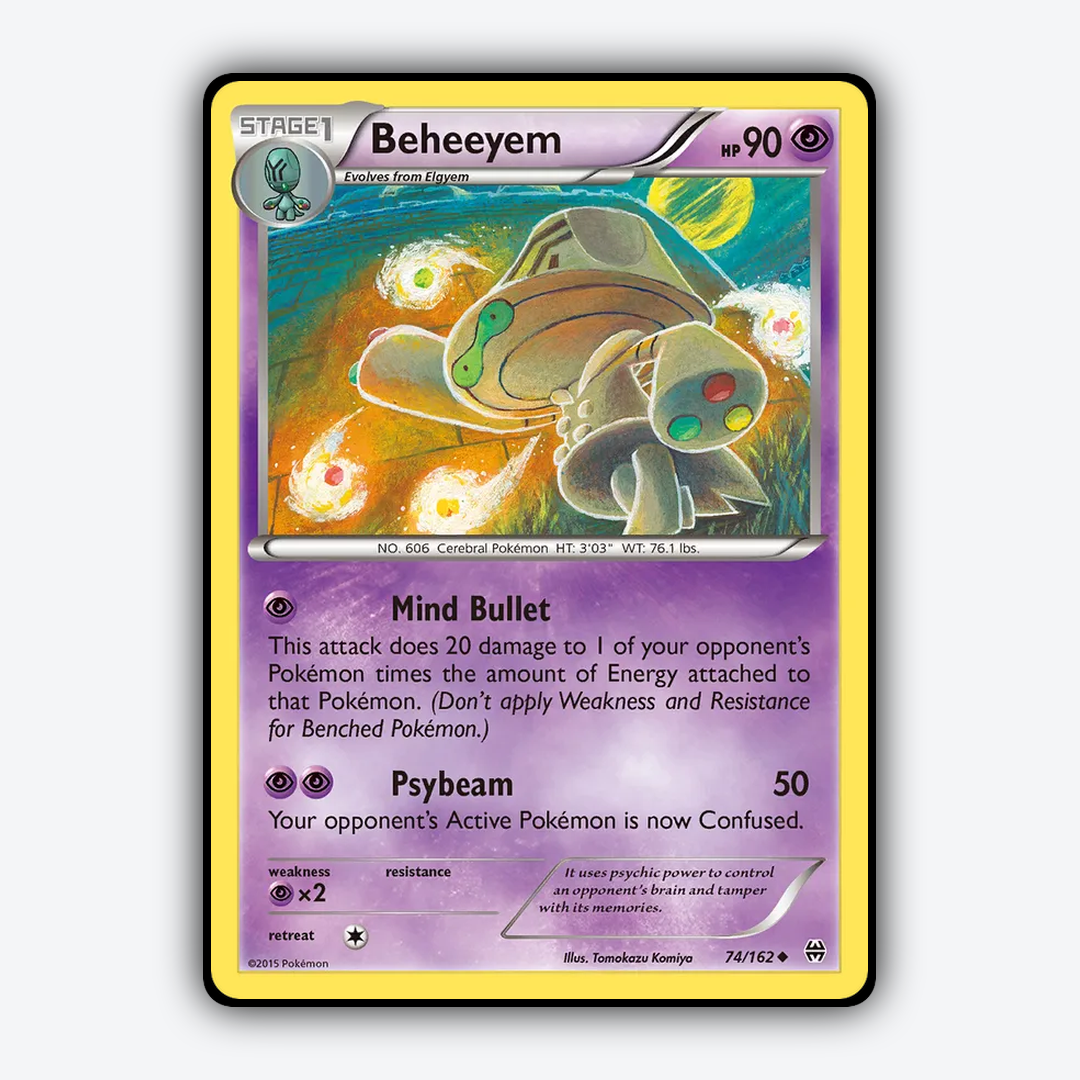 Beheeyem 074/162 - BREAKthrough Set - Card Rug