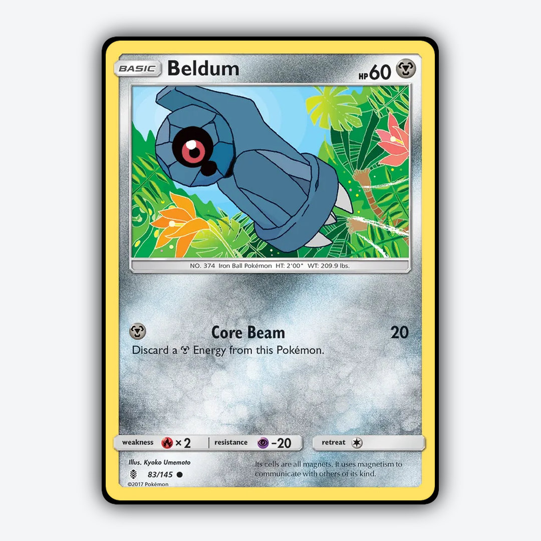 Beldum 083/145 - Guardians Rising Set - Card Rug