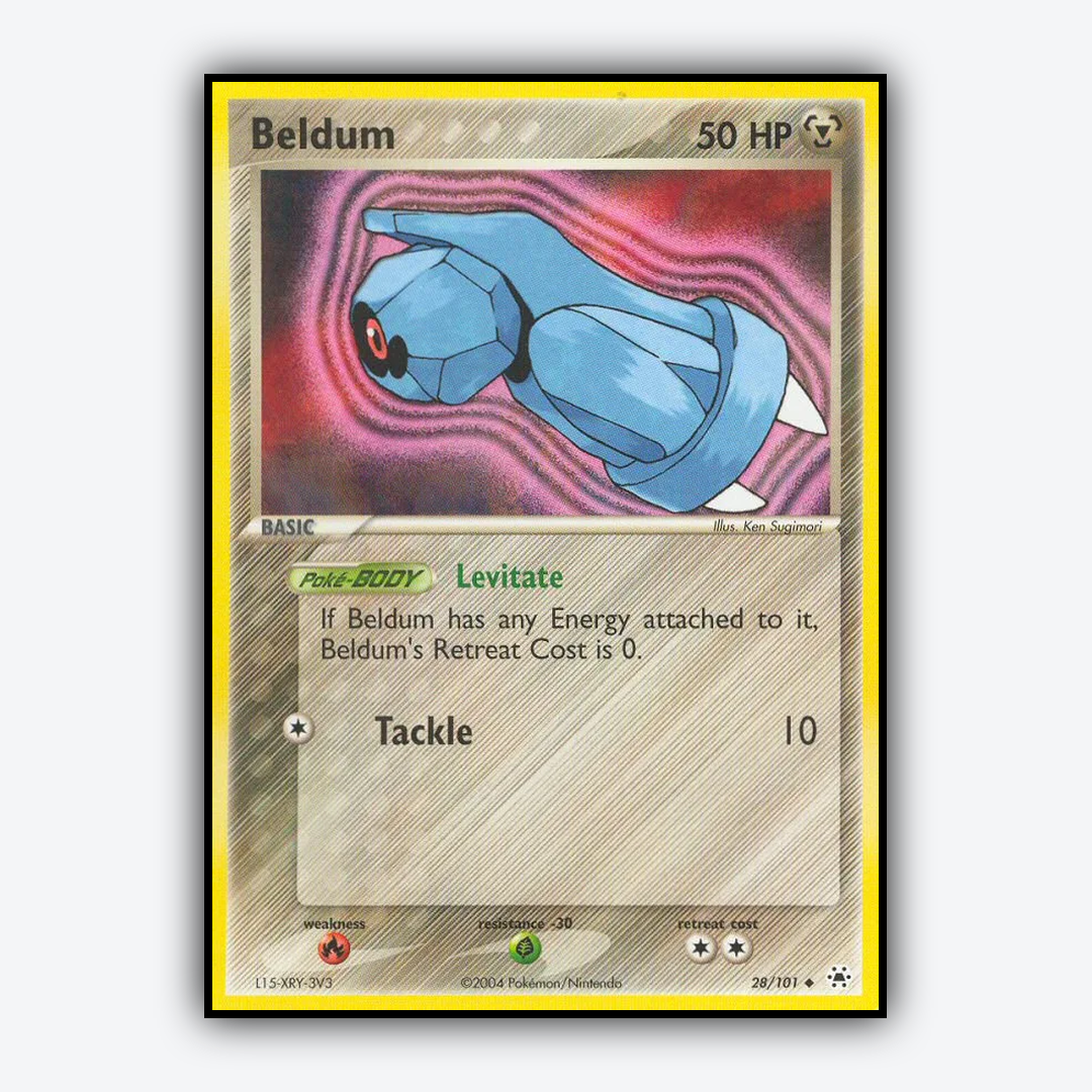 Beldum 028/101 - Hidden Legends Set - Card Rug