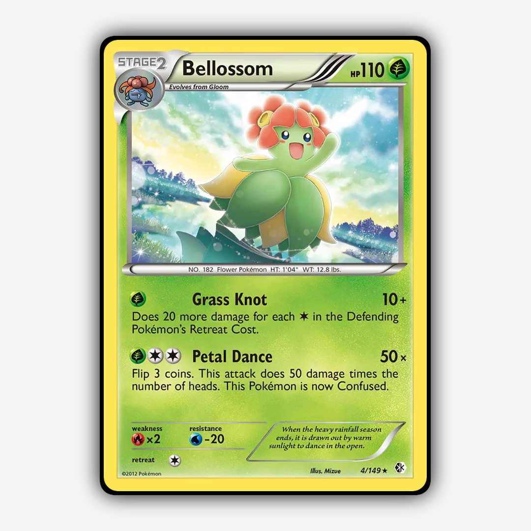 Bellossom 004/149 - Boundaries Crossed Set - Card Rug