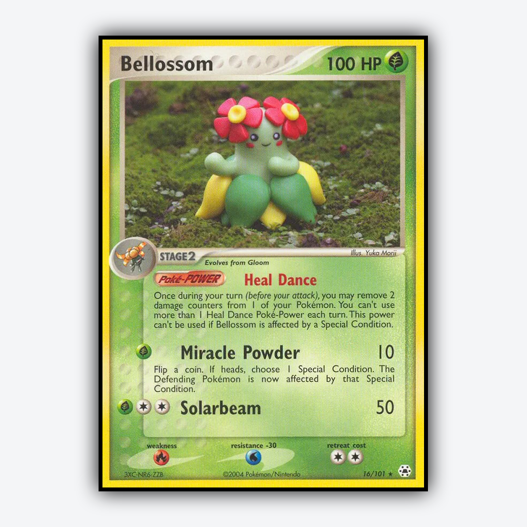 Bellossom 016/101 - Hidden Legends Set - Card Rug