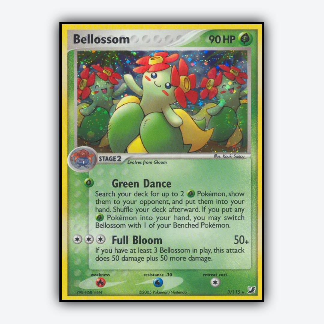 Bellossom 003/115 - Unseen Forces Set - Card Rug