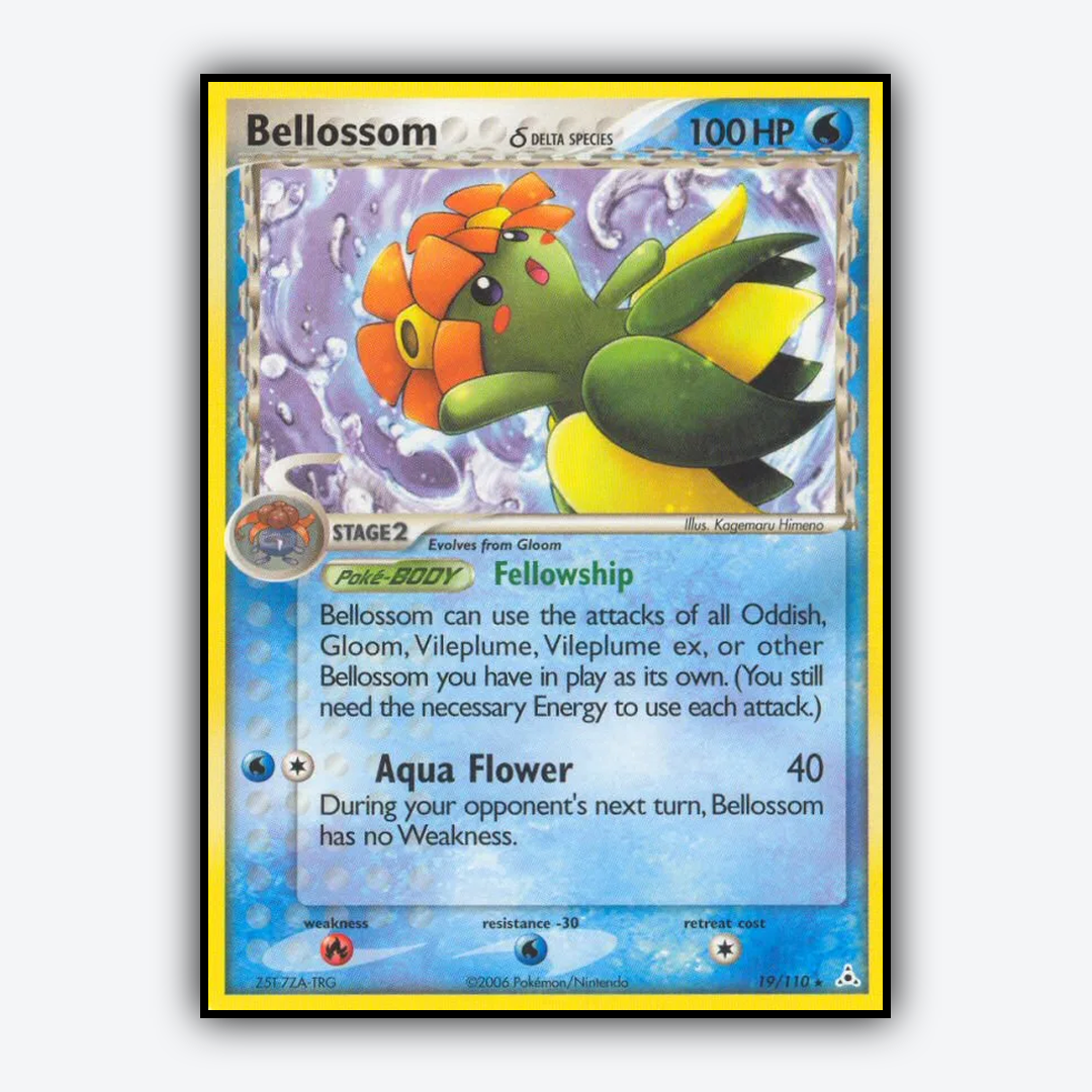 Bellossom δ 019/110 - Holon Phantoms Set - Card Rug