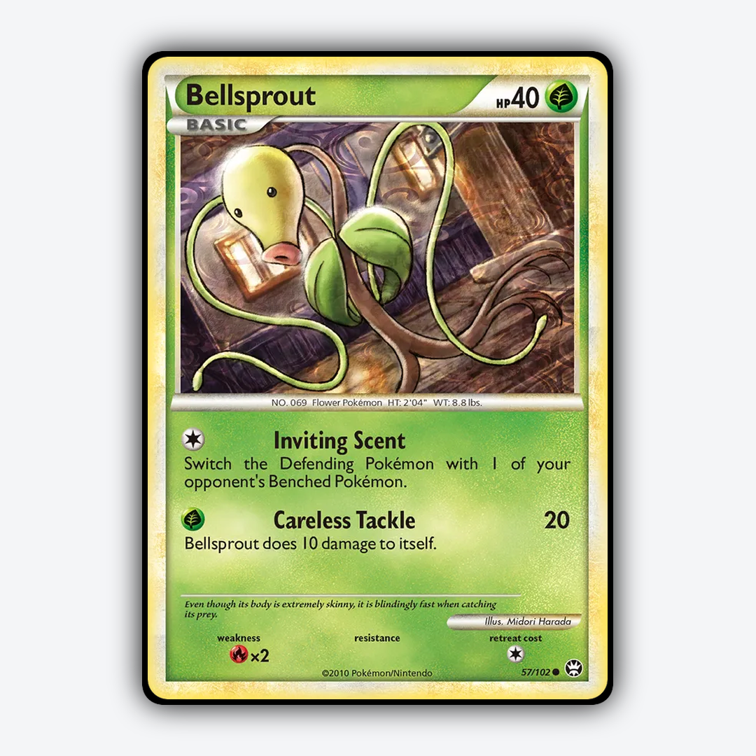 Bellsprout 057/102 - HS—Triumphant Set - Card Rug