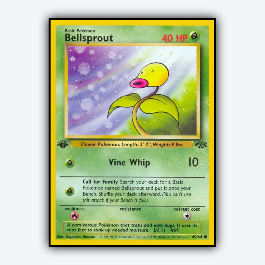 Bellsprout 049/64 - Jungle Set - Card Rug