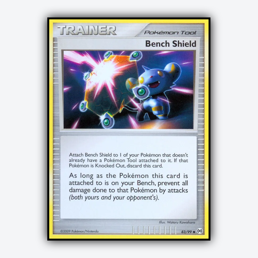 Bench Shield 083/99 - Arceus Set - Card Rug