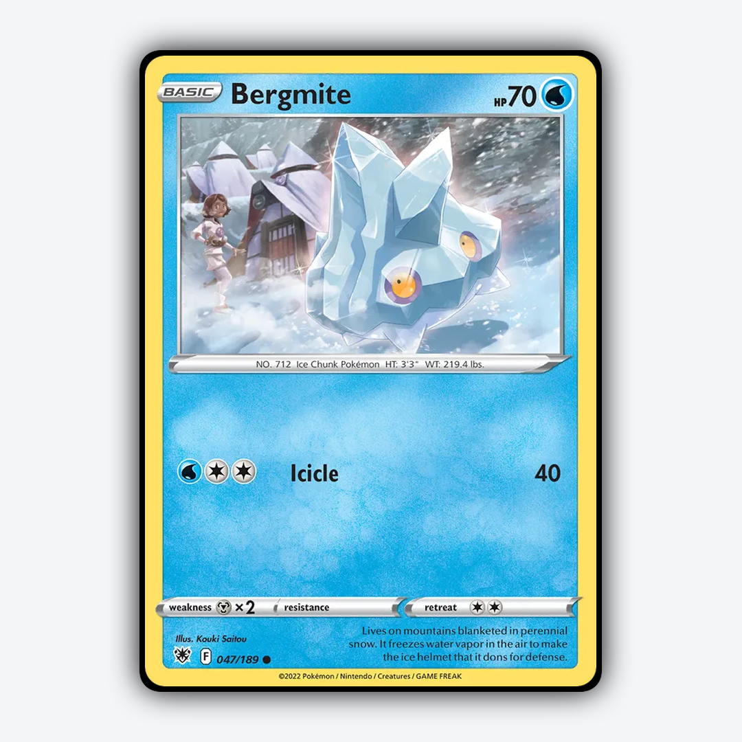 Bergmite 047/189 - Astral Radiance Set - Card Rug