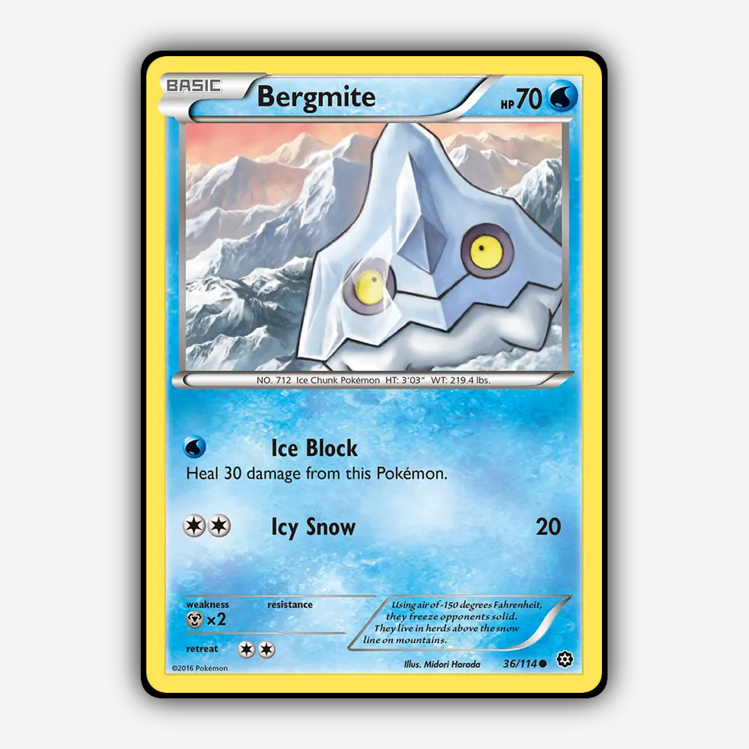 Bergmite 036/114 - Steam Siege Set - Card Rug