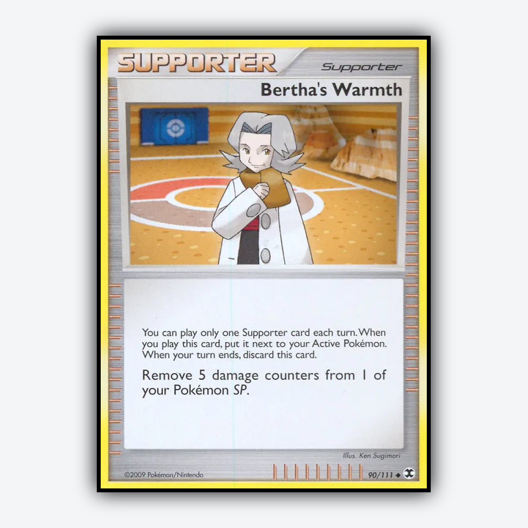 Bertha's Warmth 090/111 - Rising Rivals Set - Card Rug