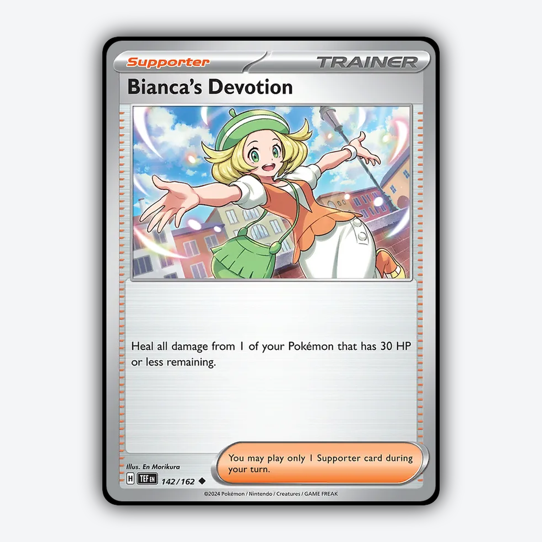 Bianca's Devotion 142/162 - Temporal Forces Set - Card Rug