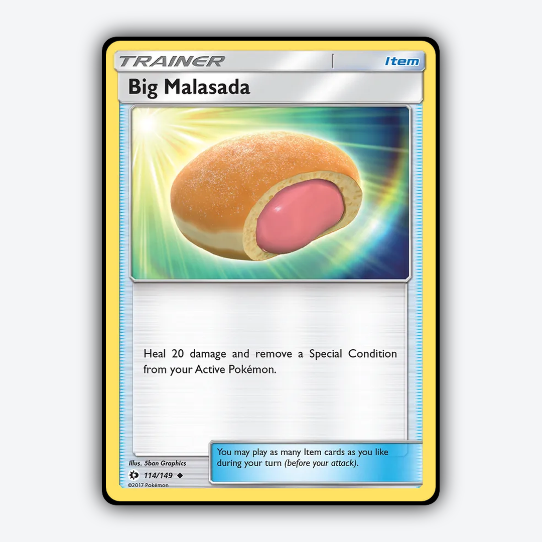 Big Malasada 114/149 - Sun & Moon Set - Card Rug