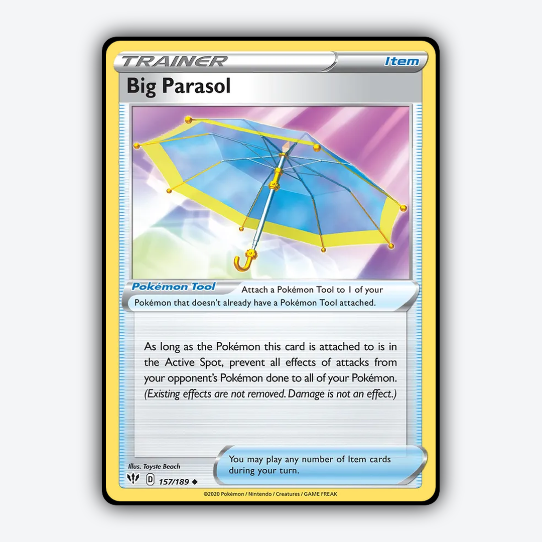 Big Parasol 157/189 - Darkness Ablaze Set - Card Rug