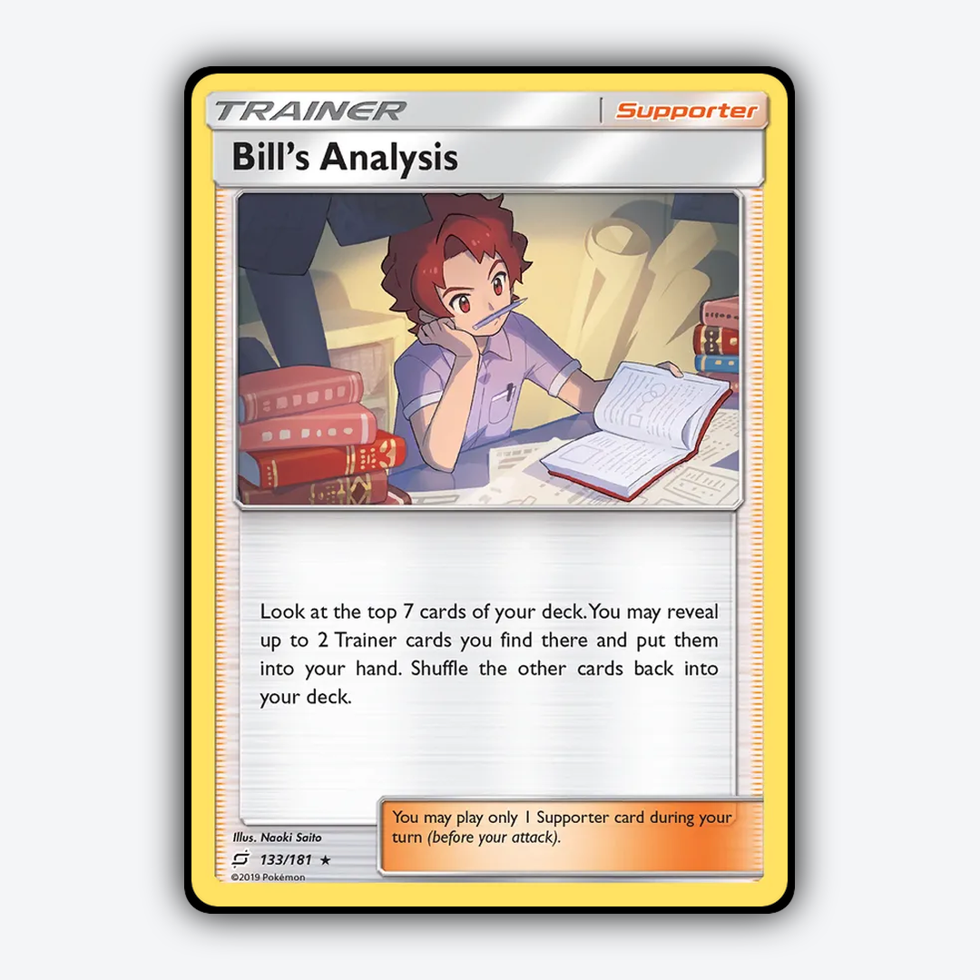 Bill's Analysis 133/181 - Team Up Set - Card Rug