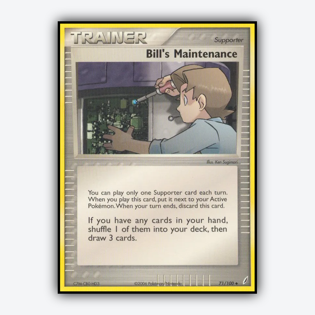 Bill's Maintenance 071/100 - Crystal Guardians Set - Card Rug