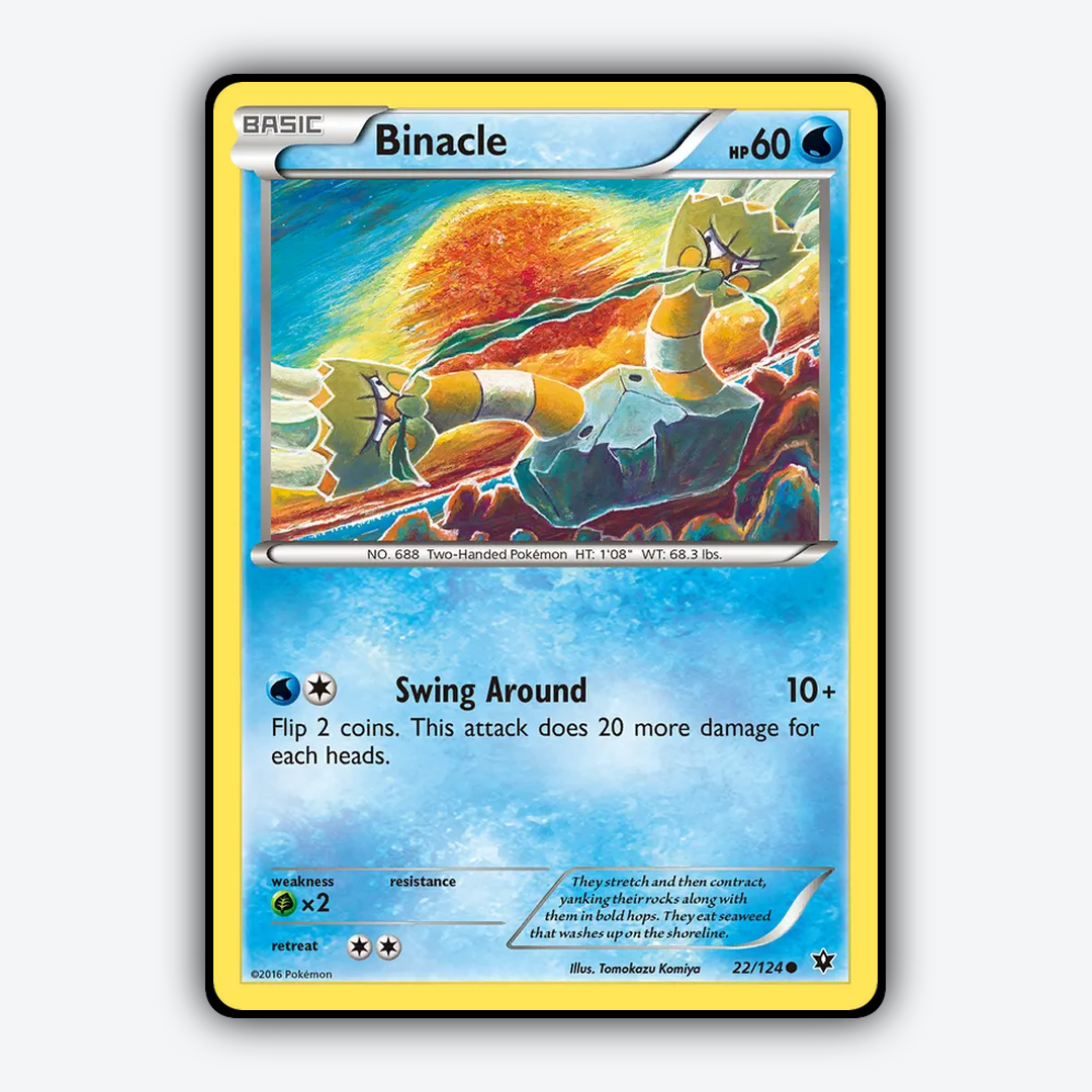 Binacle 022/124 - Fates Collide Set - Card Rug