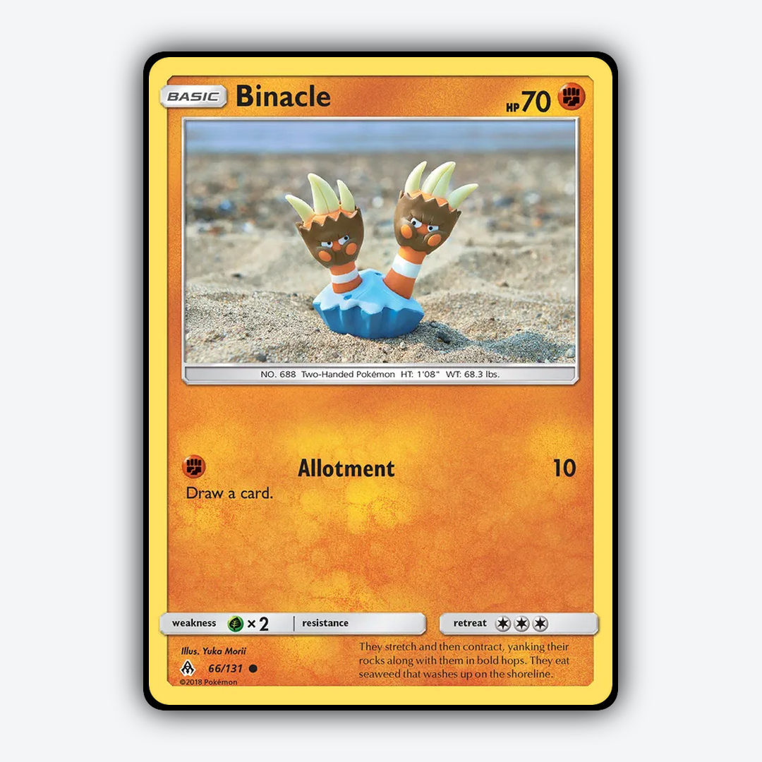 Binacle 066/131 - Forbidden Light Set - Card Rug
