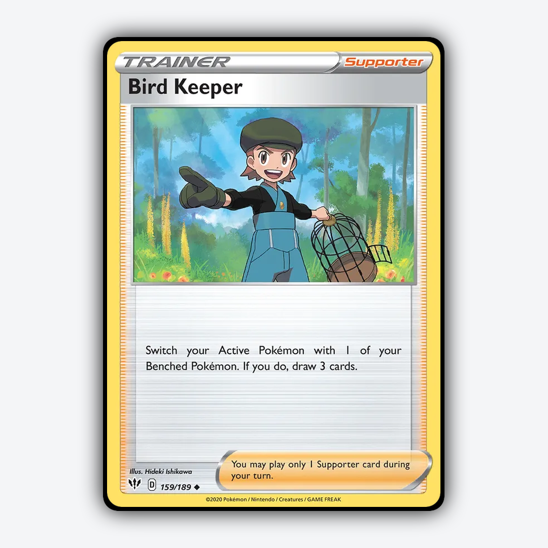 Bird Keeper 159/189 - Darkness Ablaze Set - Card Rug