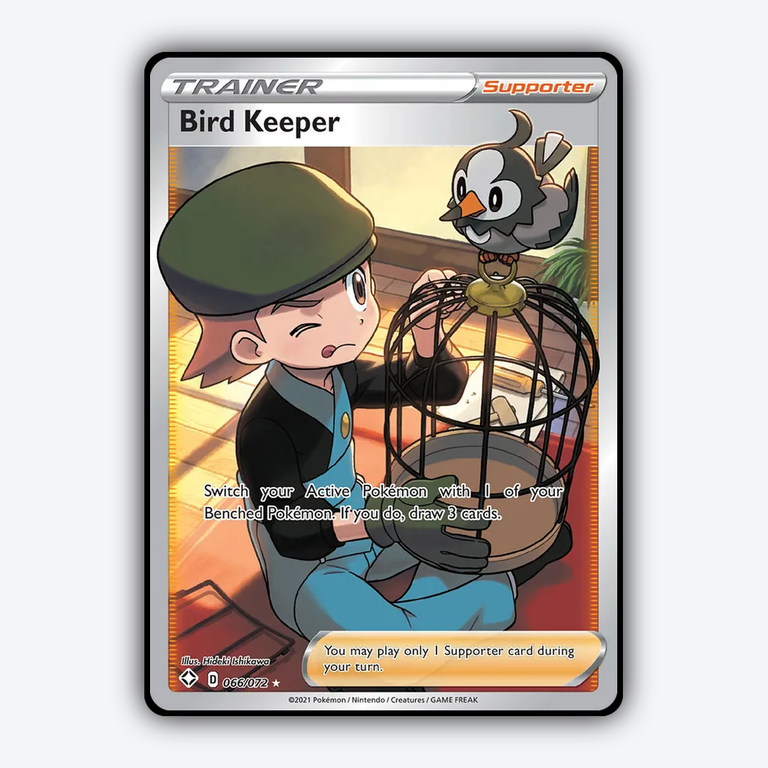 Bird Keeper 066/72 - Shining Fates Set - Card Rug