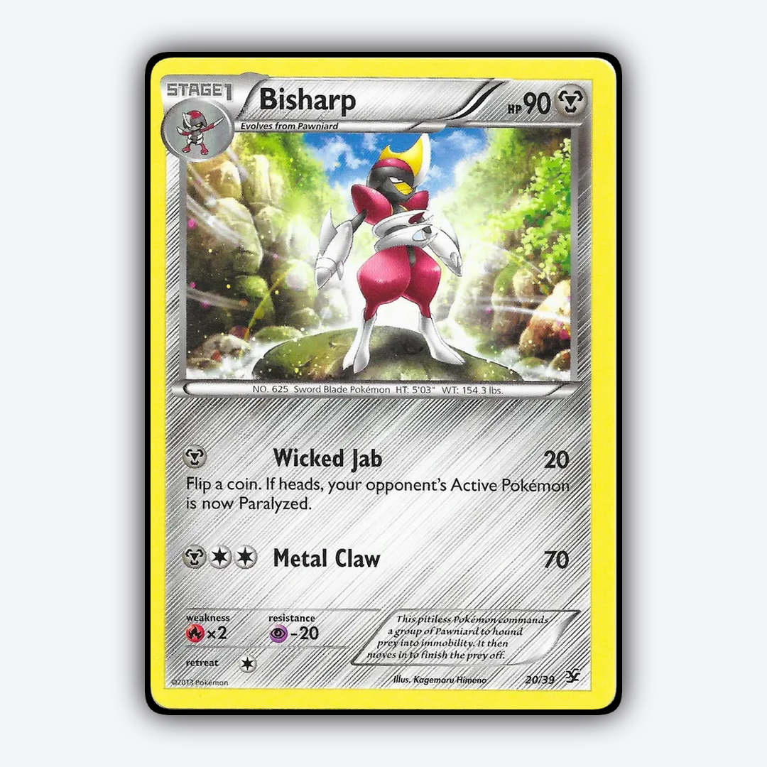 Bisharp 020/39 - Kalos Starter Set - Card Rug