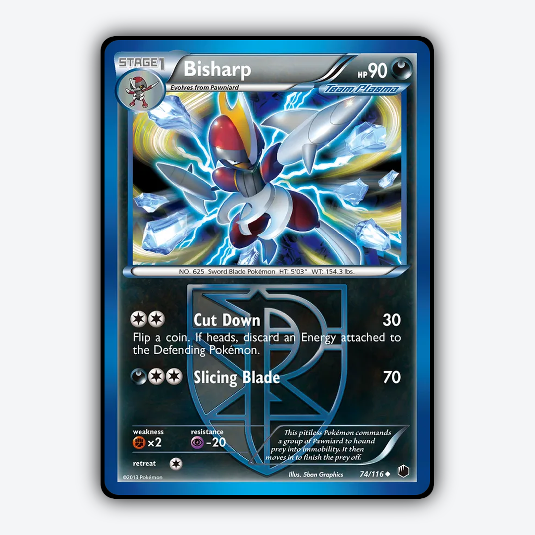 Bisharp 074/116 - Plasma Freeze Set - Card Rug