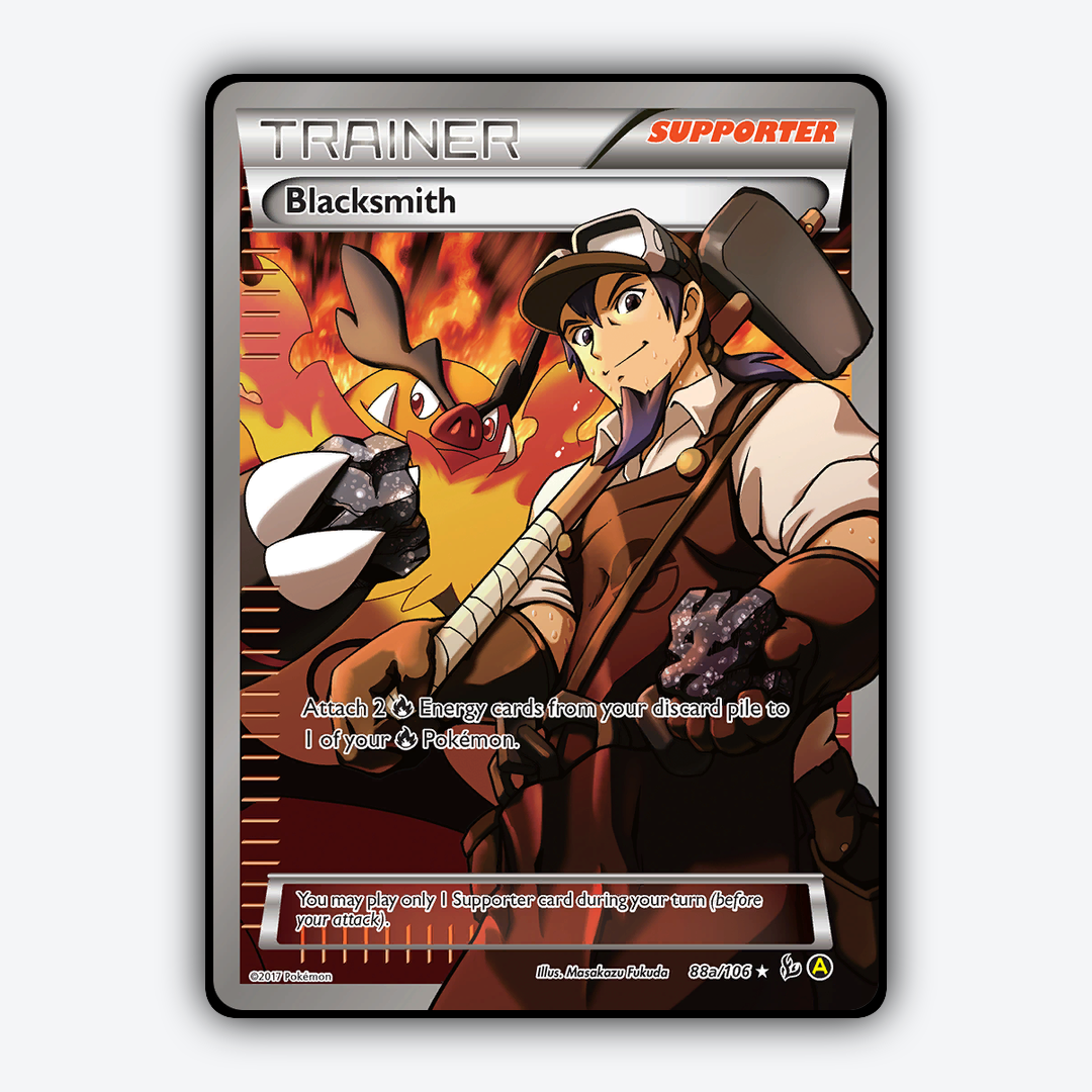 Blacksmith 088a/106 - Flashfire Set - Card Rug