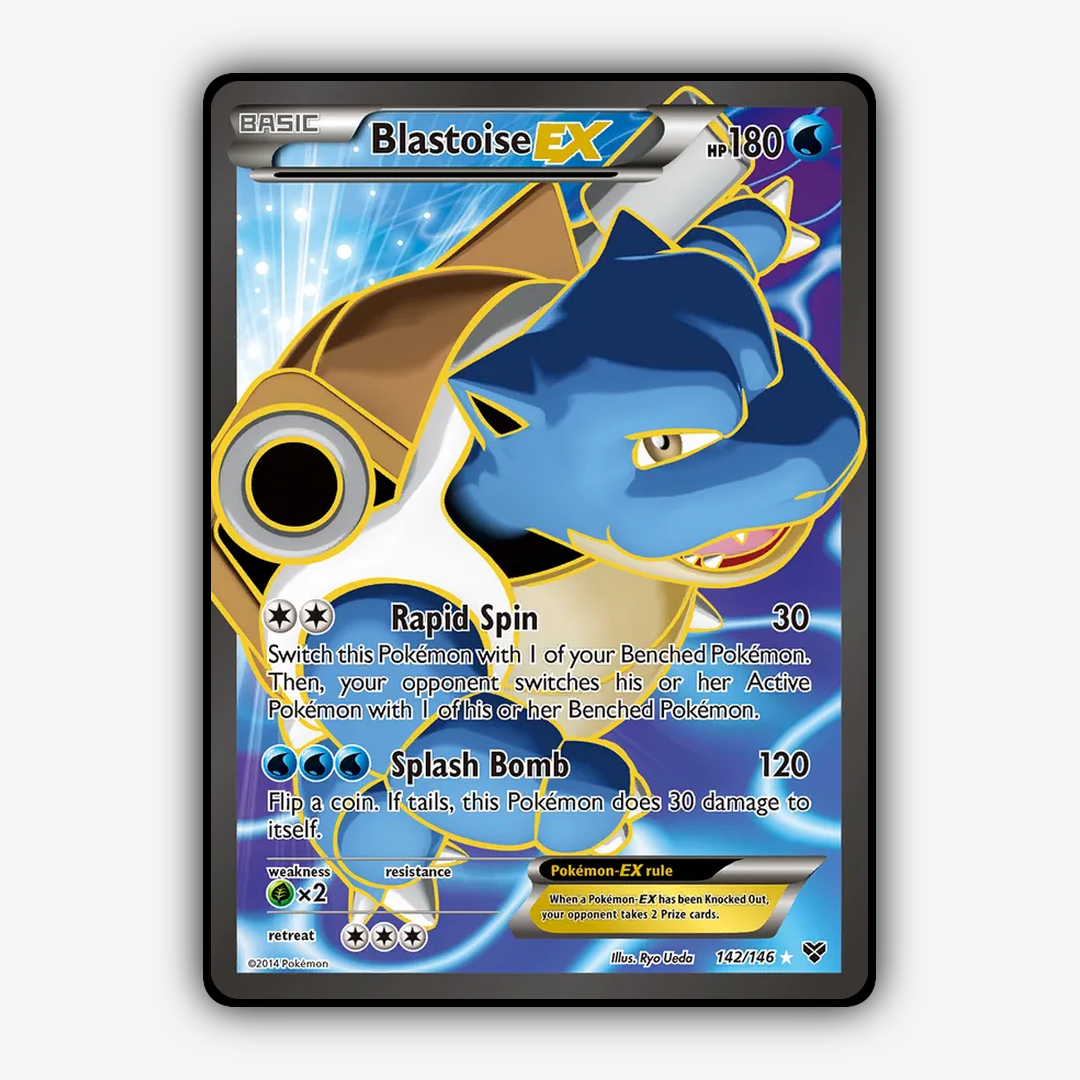 Blastoise-EX 142/146 - XY Set - Card Rug