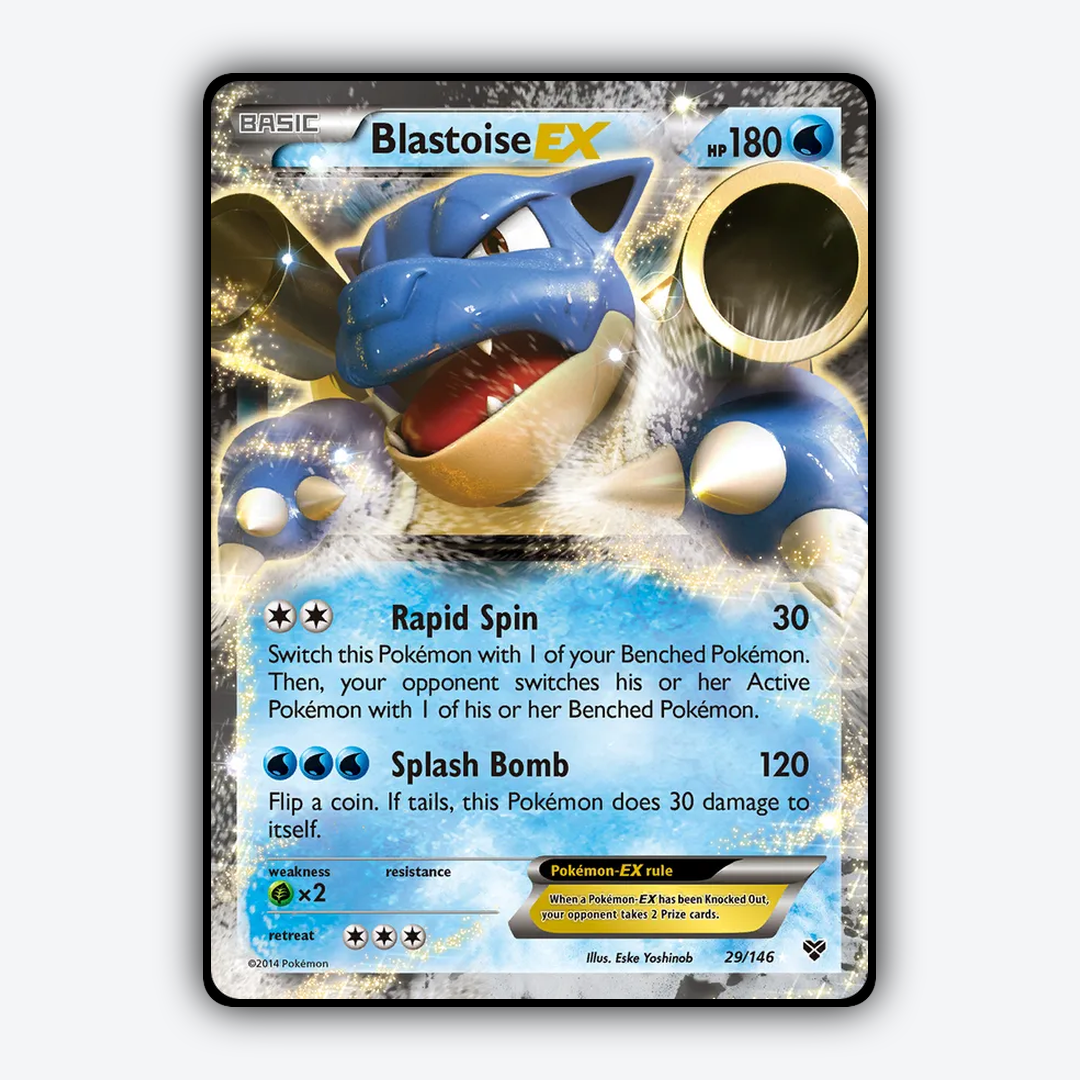 Blastoise-EX 029/146 - XY Set - Card Rug