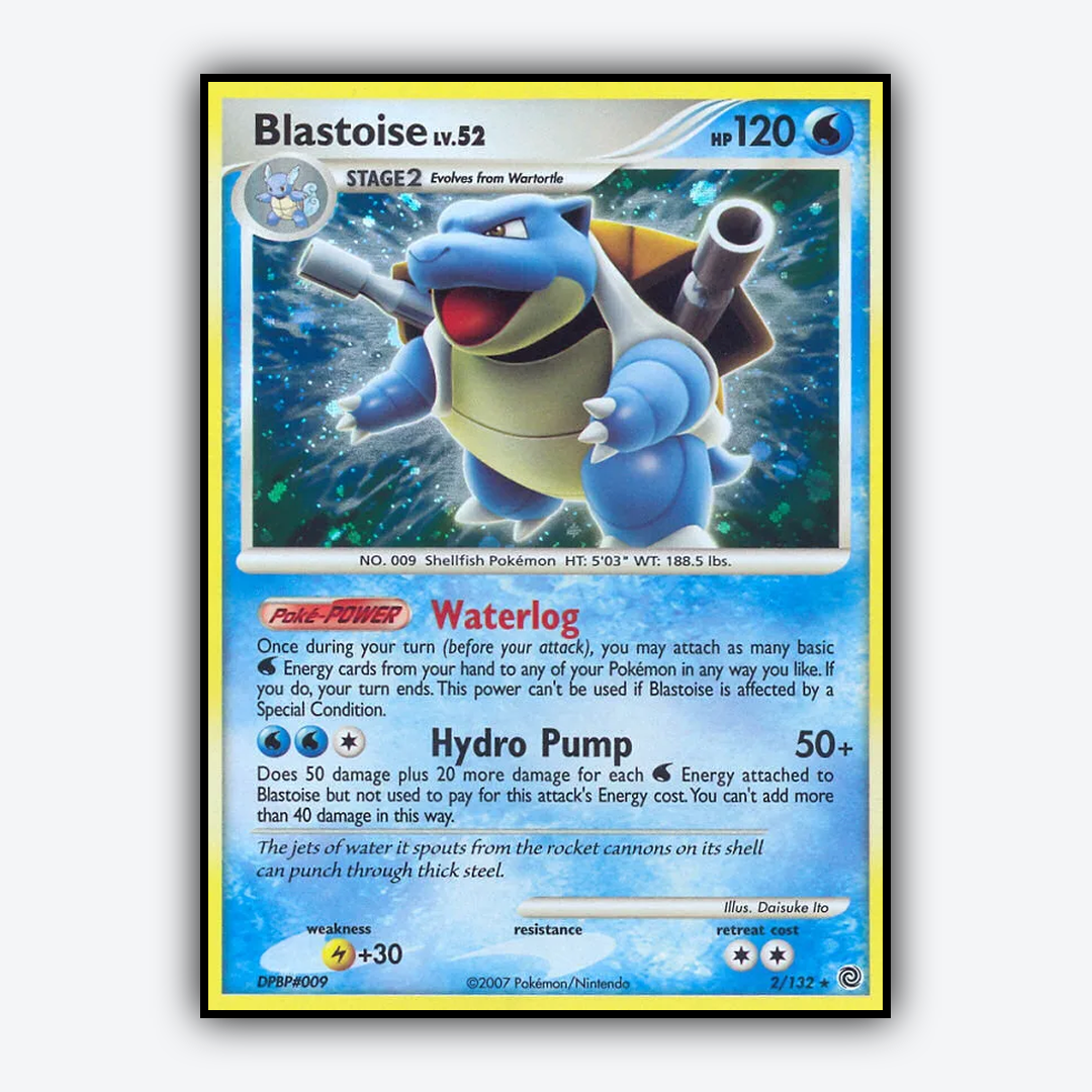 Blastoise 002/132 - Secret Wonders Set - Card Rug
