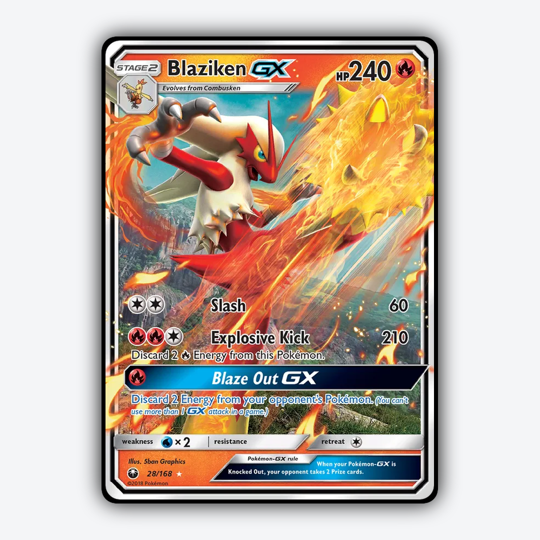 Blaziken-GX 028/168 - Celestial Storm Set - Card Rug
