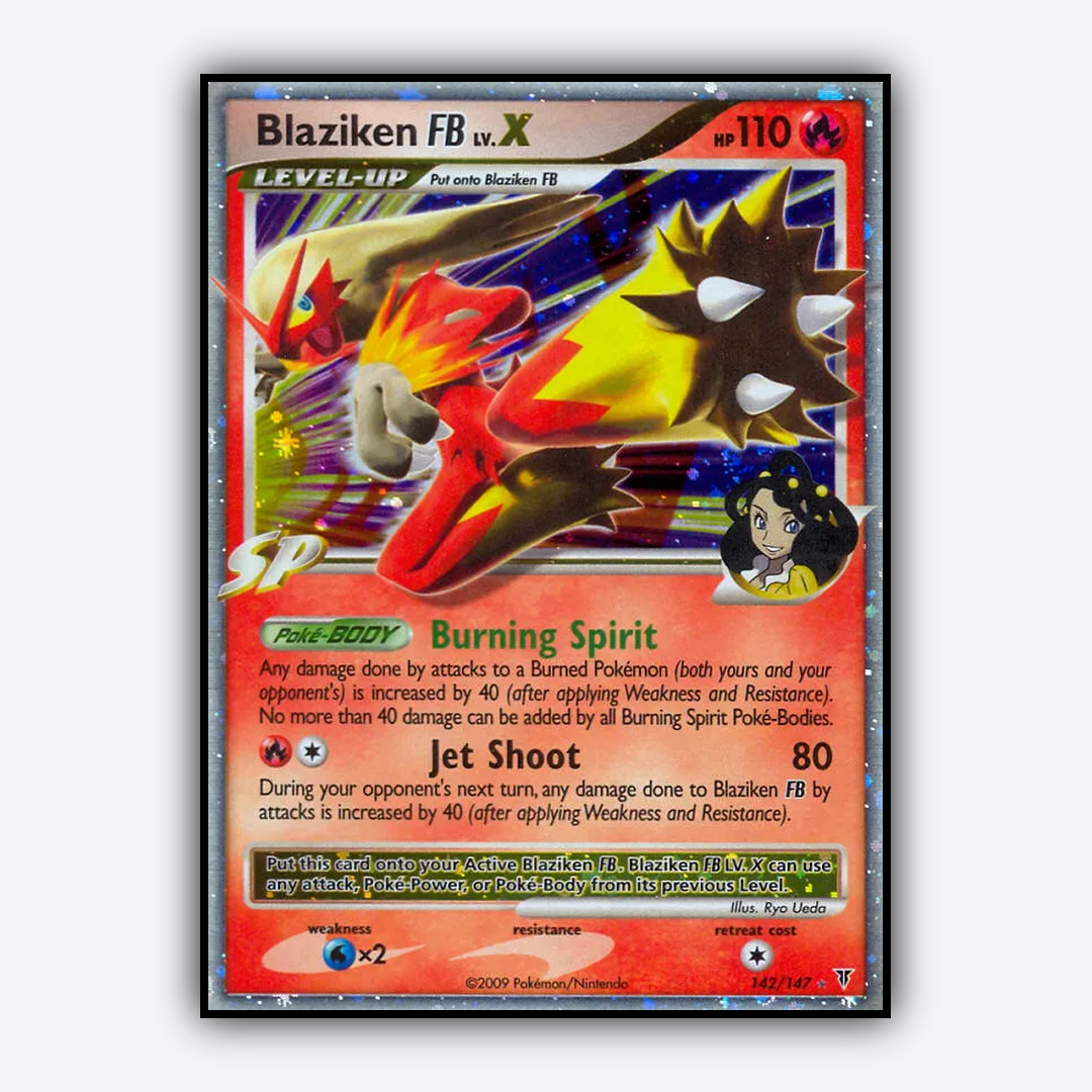 Blaziken FB LV.X 142/147 - Supreme Victors Set - Card Rug