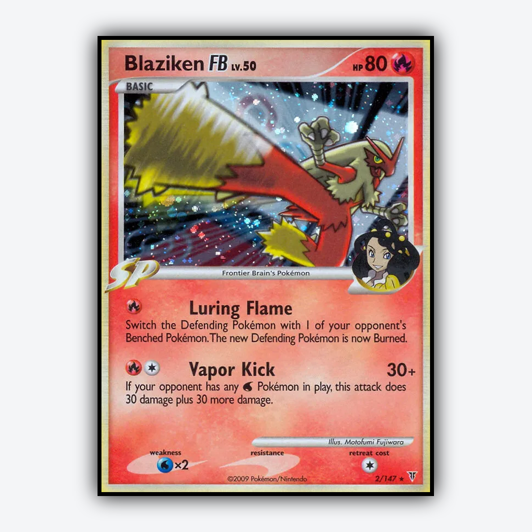 Blaziken FB 002/147 - Supreme Victors Set - Card Rug