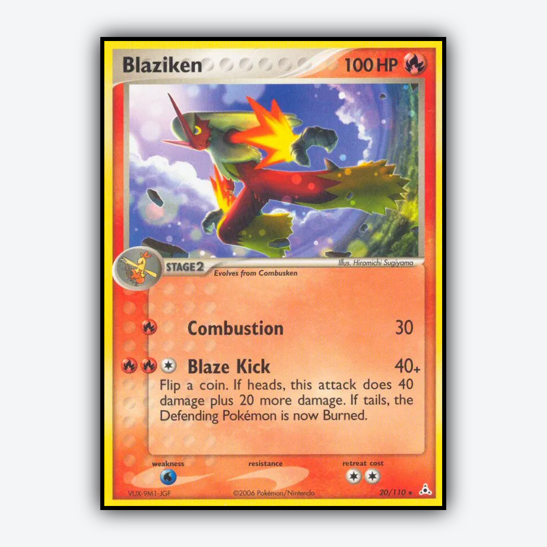 Blaziken 020/110 - Holon Phantoms Set - Card Rug