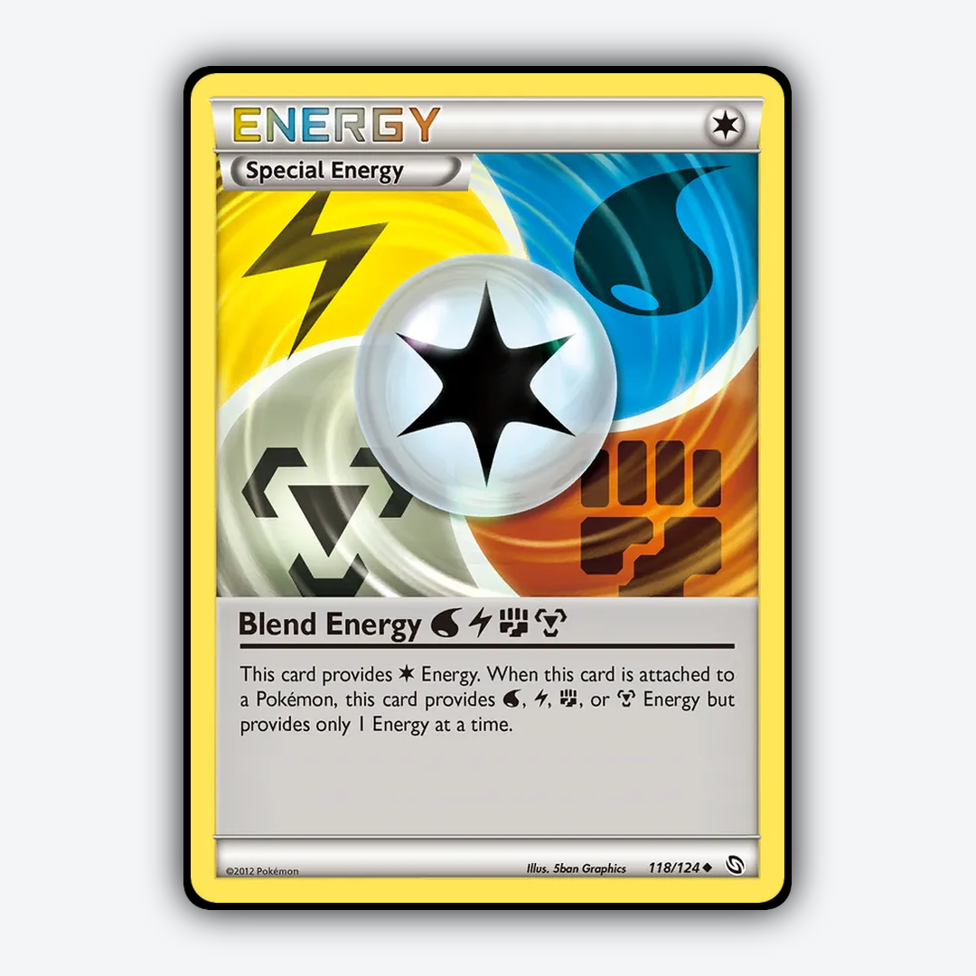 Blend Energy WaterLightningFightingMetal 118/124 - Dragons Exalted Set - Card Rug