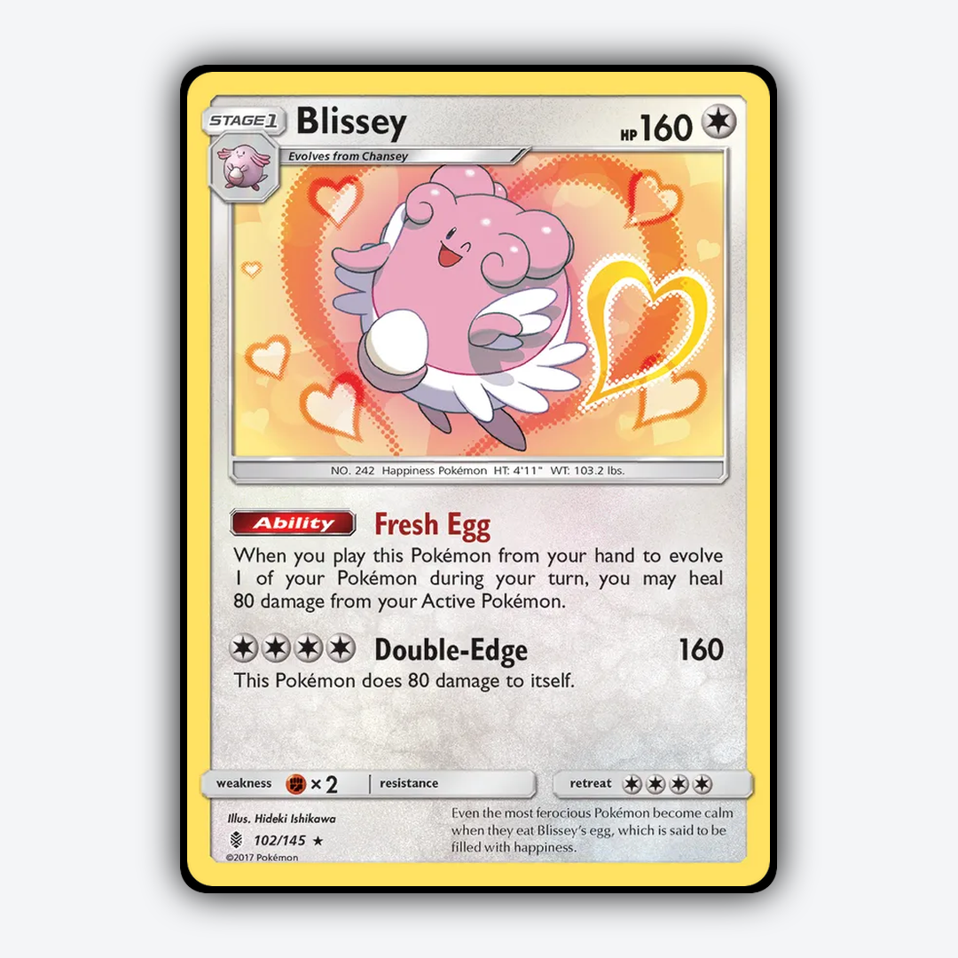 Blissey 102/145 - Guardians Rising Set - Card Rug