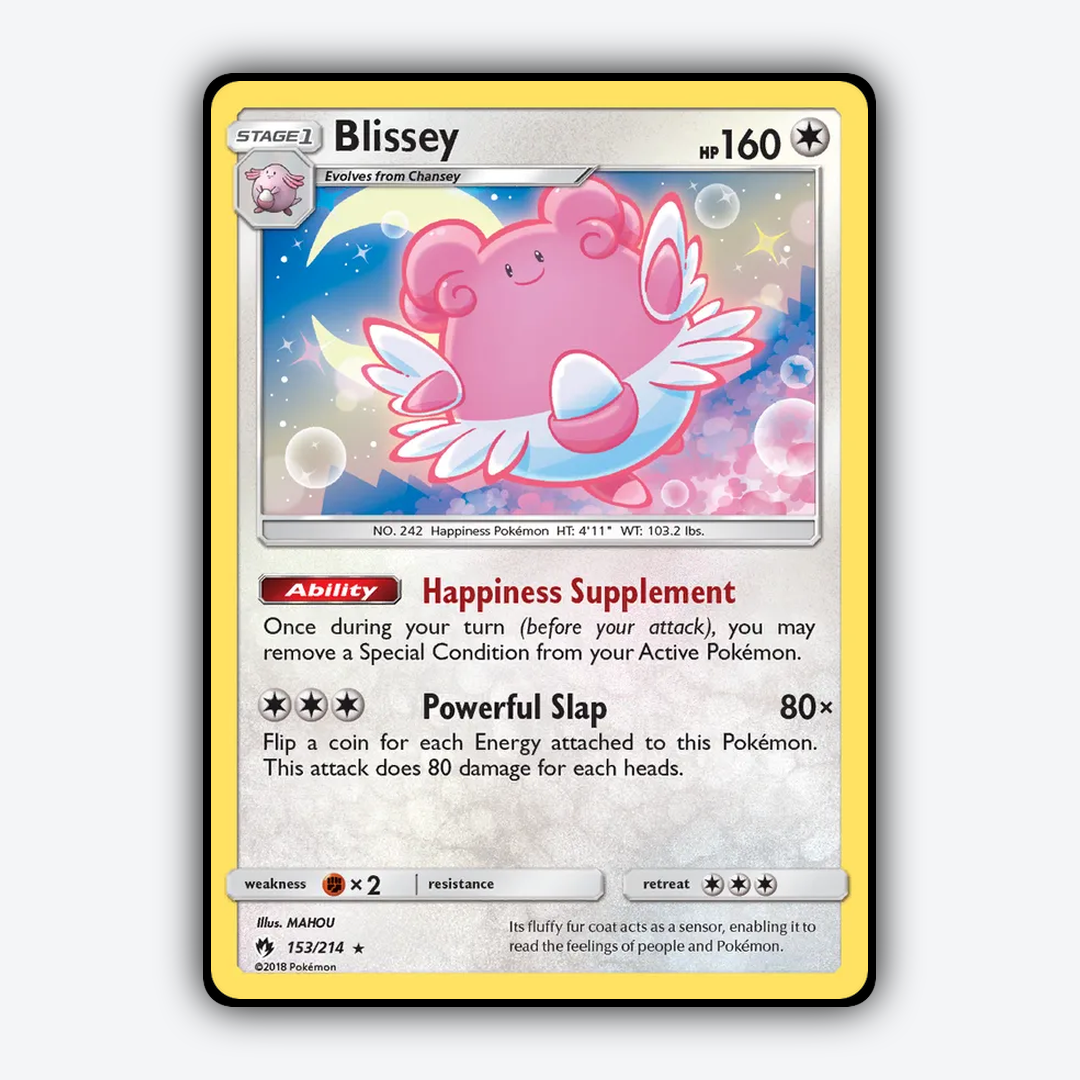 Blissey 153/214 - Lost Thunder Set - Card Rug