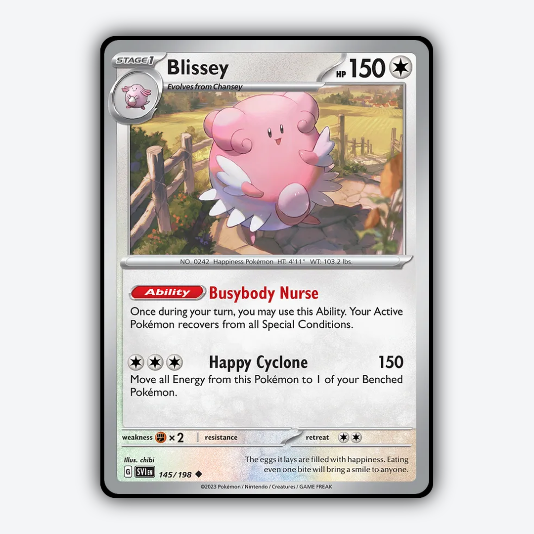 Blissey 145/198 - Scarlet & Violet Set - Card Rug