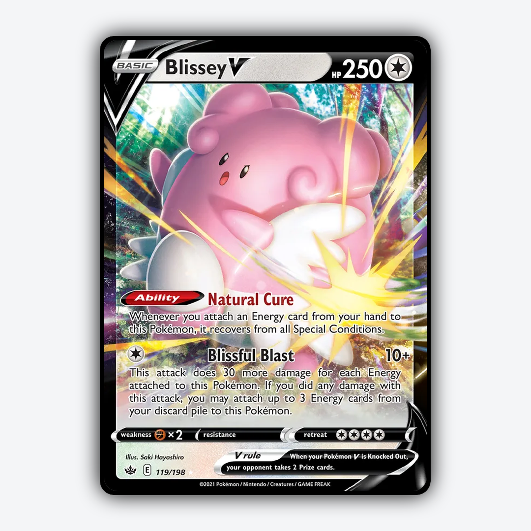 Blissey V 119/198 - Chilling Reign Set - Card Rug