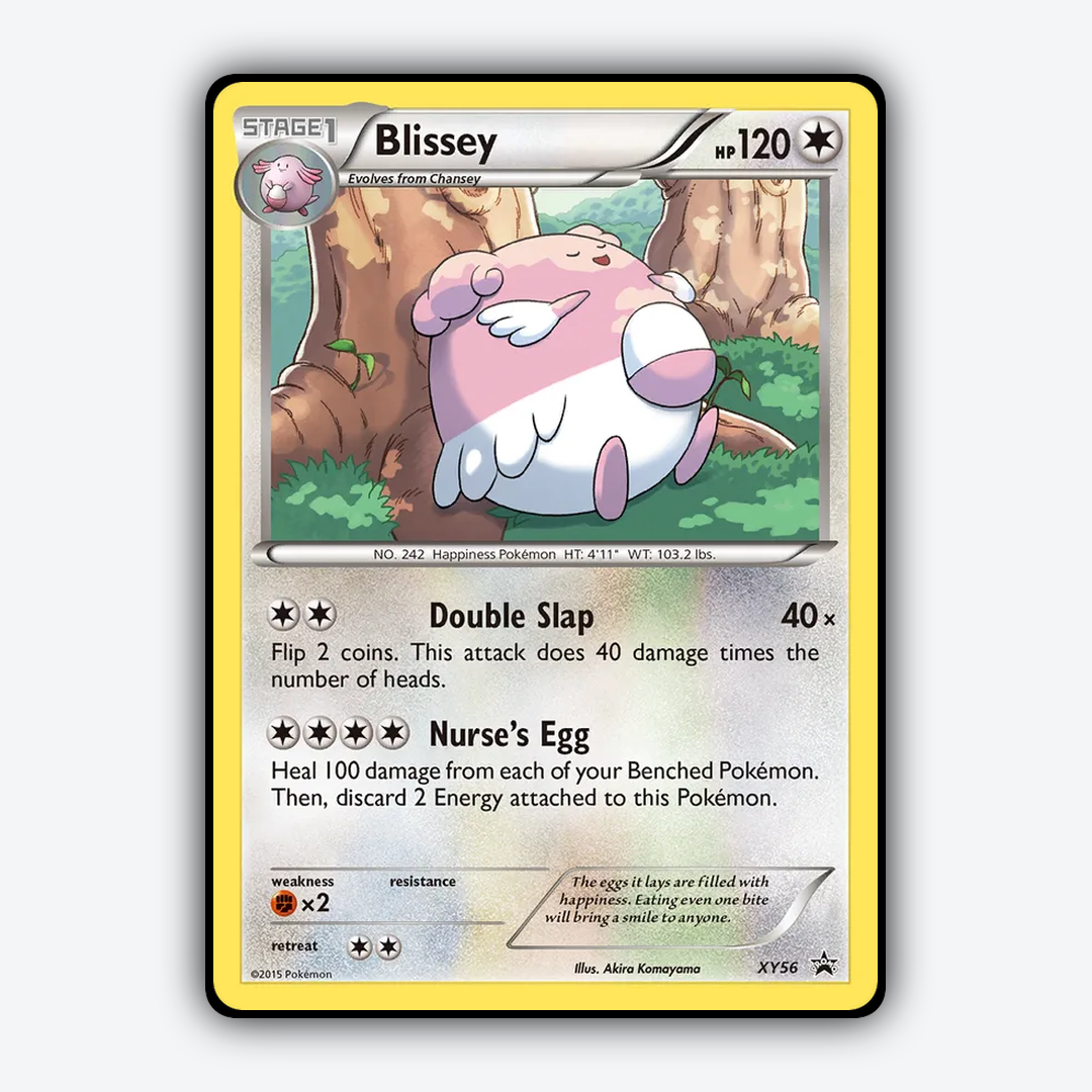 Blissey #56 - XY Black Star Promos Set - Card Rug