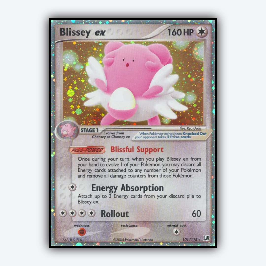Blissey ex 101/115 - Unseen Forces Set - Card Rug