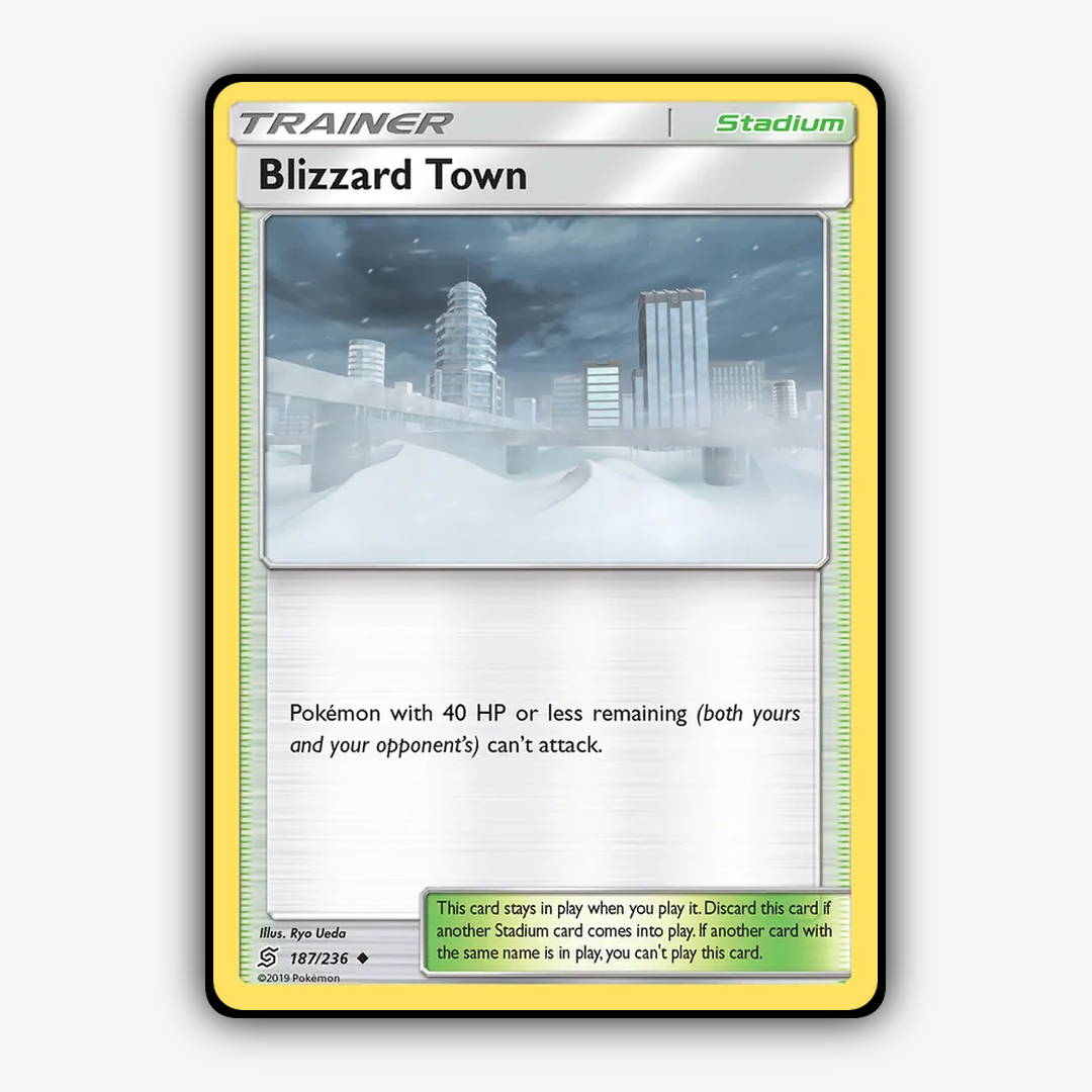 Blizzard Town 187/236 - Unified Minds Set - Card Rug