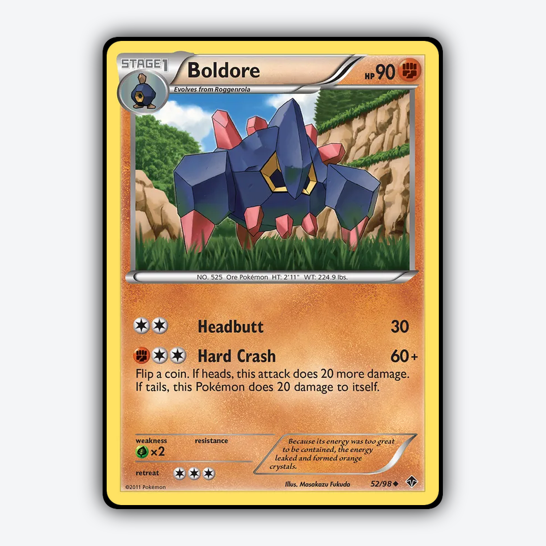 Boldore 052/98 - Emerging Powers Set - Card Rug