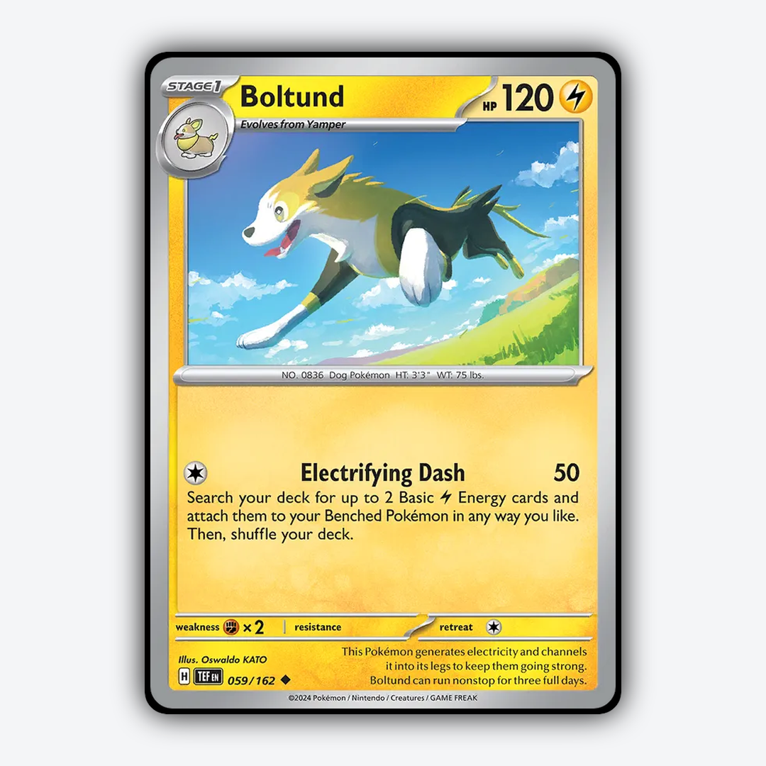 Boltund 059/162 - Temporal Forces Set - Card Rug