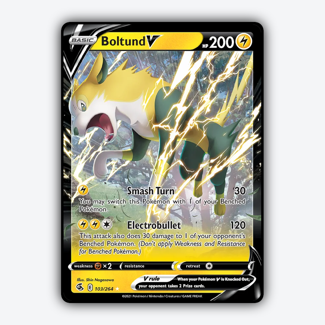 Boltund V 103/264 - Fusion Strike Set - Card Rug