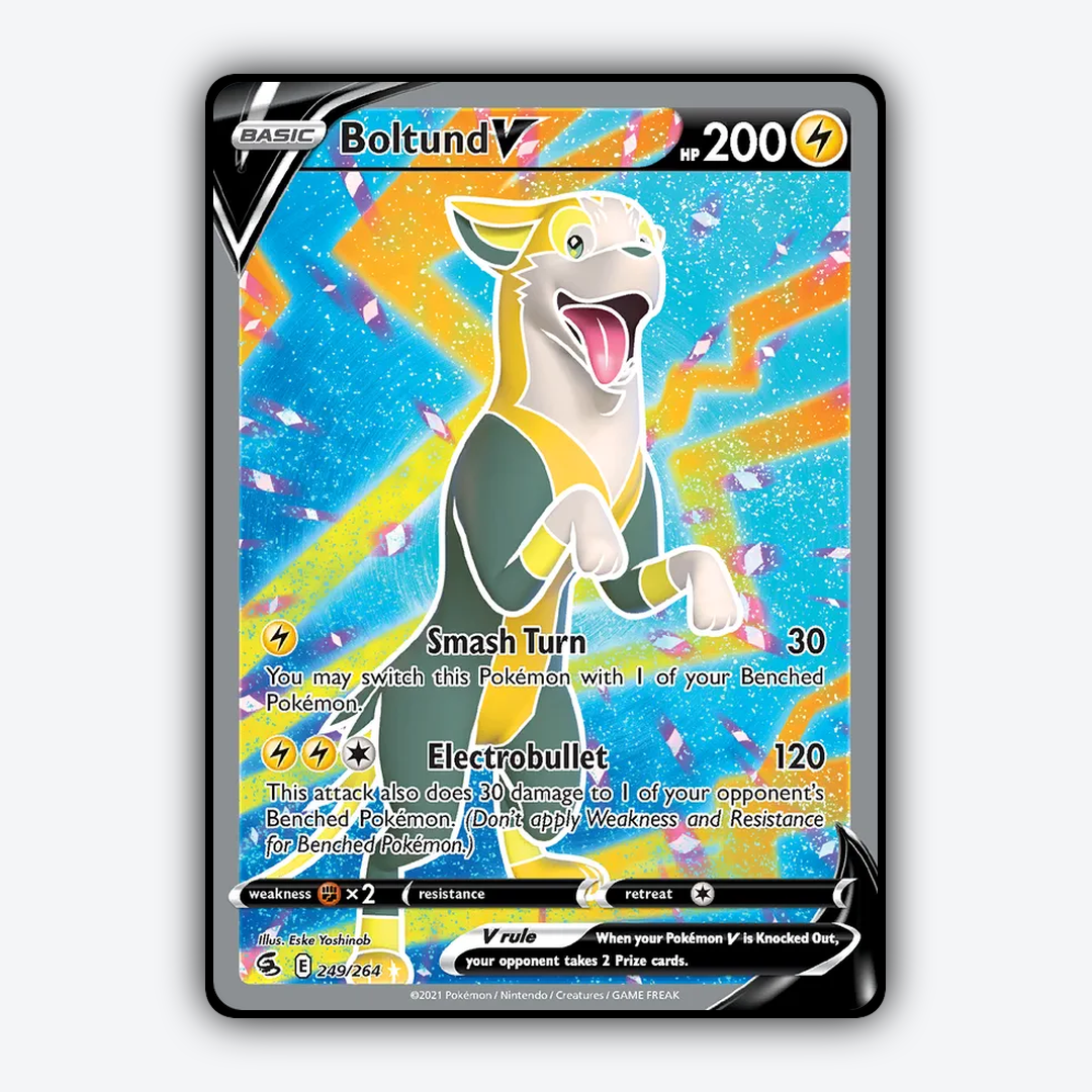 Boltund V 249/264 - Fusion Strike Set - Card Rug