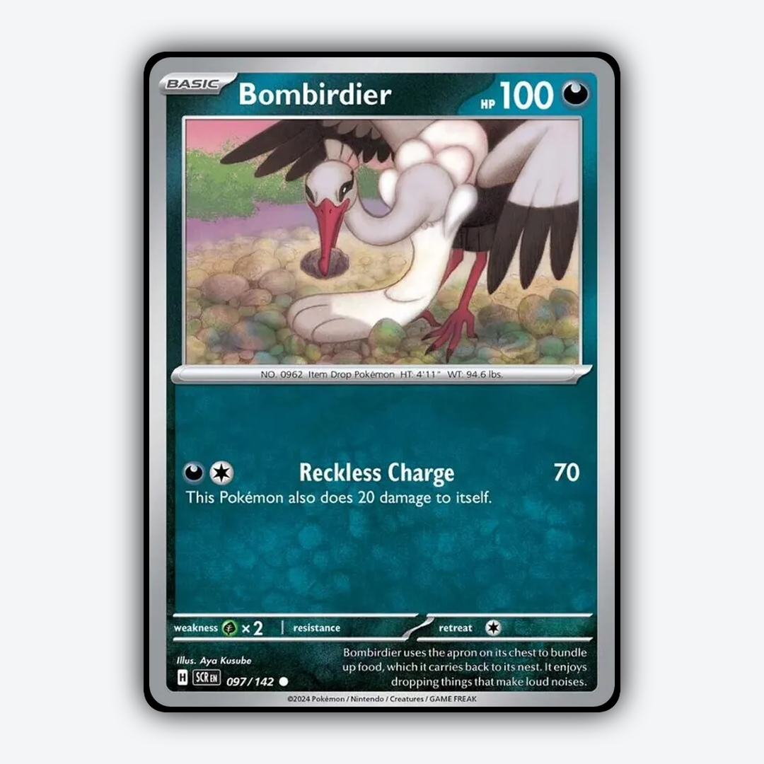 Bombirdier 097/142 - Stellar Crown Set - Card Rug