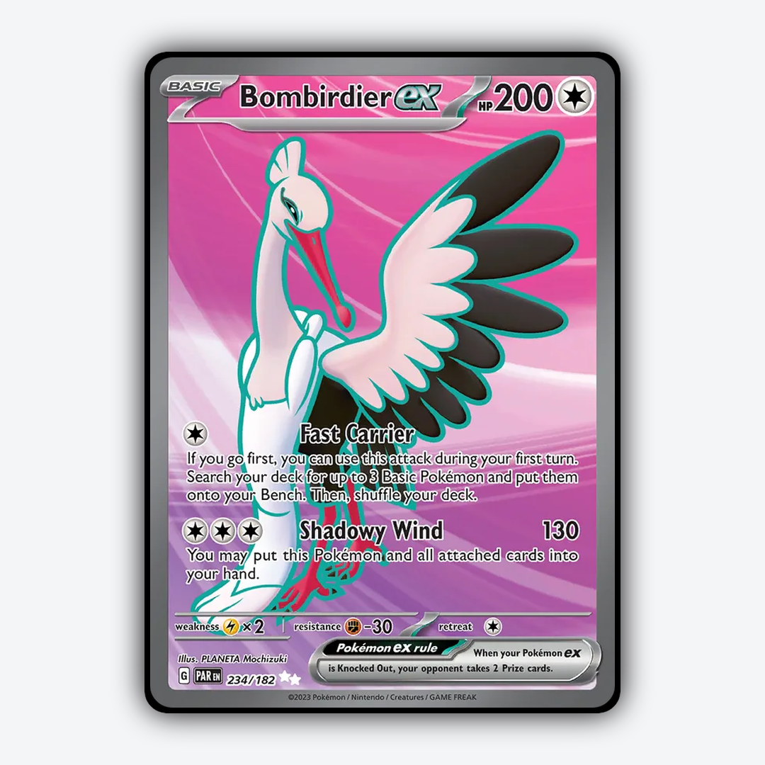 Bombirdier ex #234 - Paradox Rift Set - Card Rug