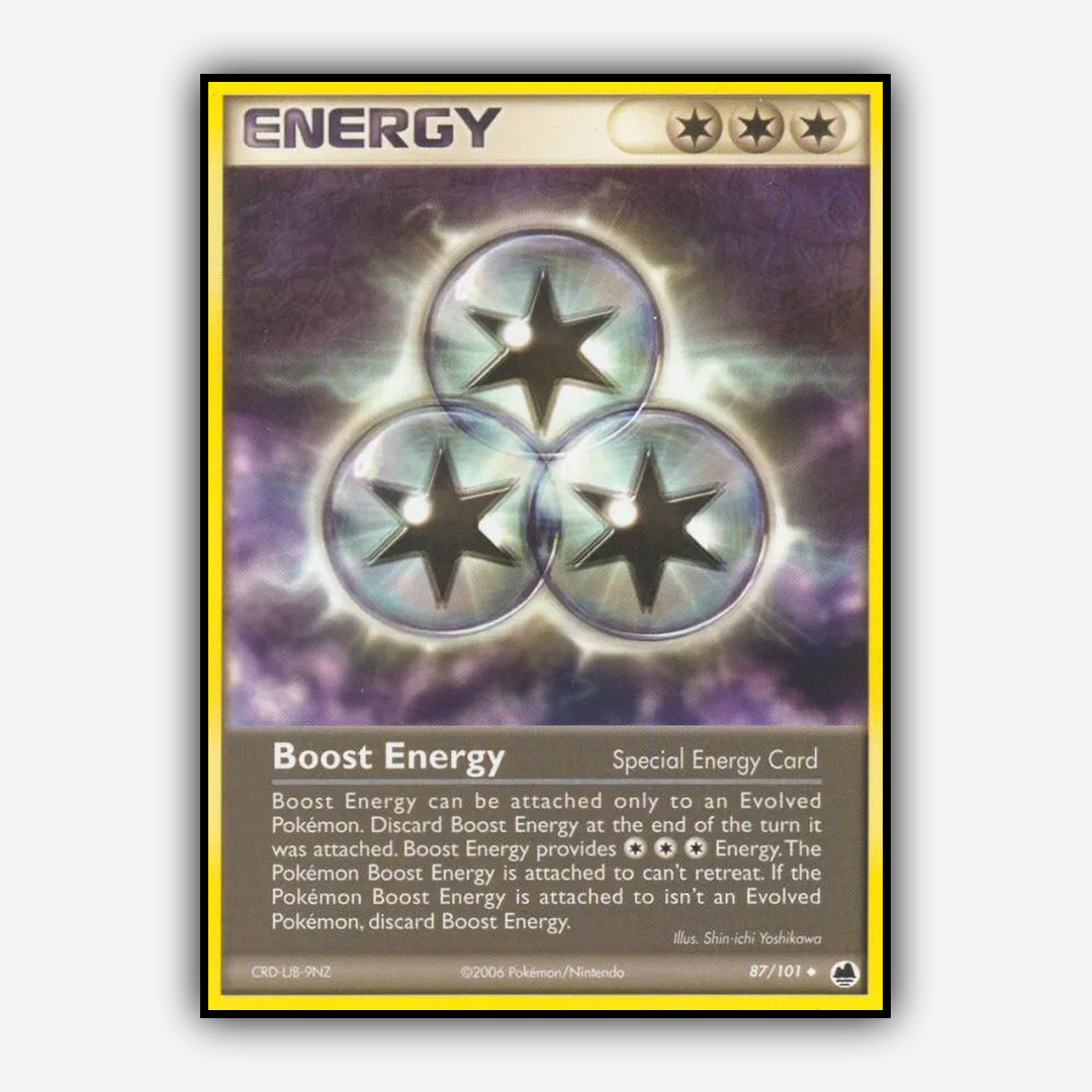 Boost Energy 087/101 - Dragon Frontiers Set - Card Rug