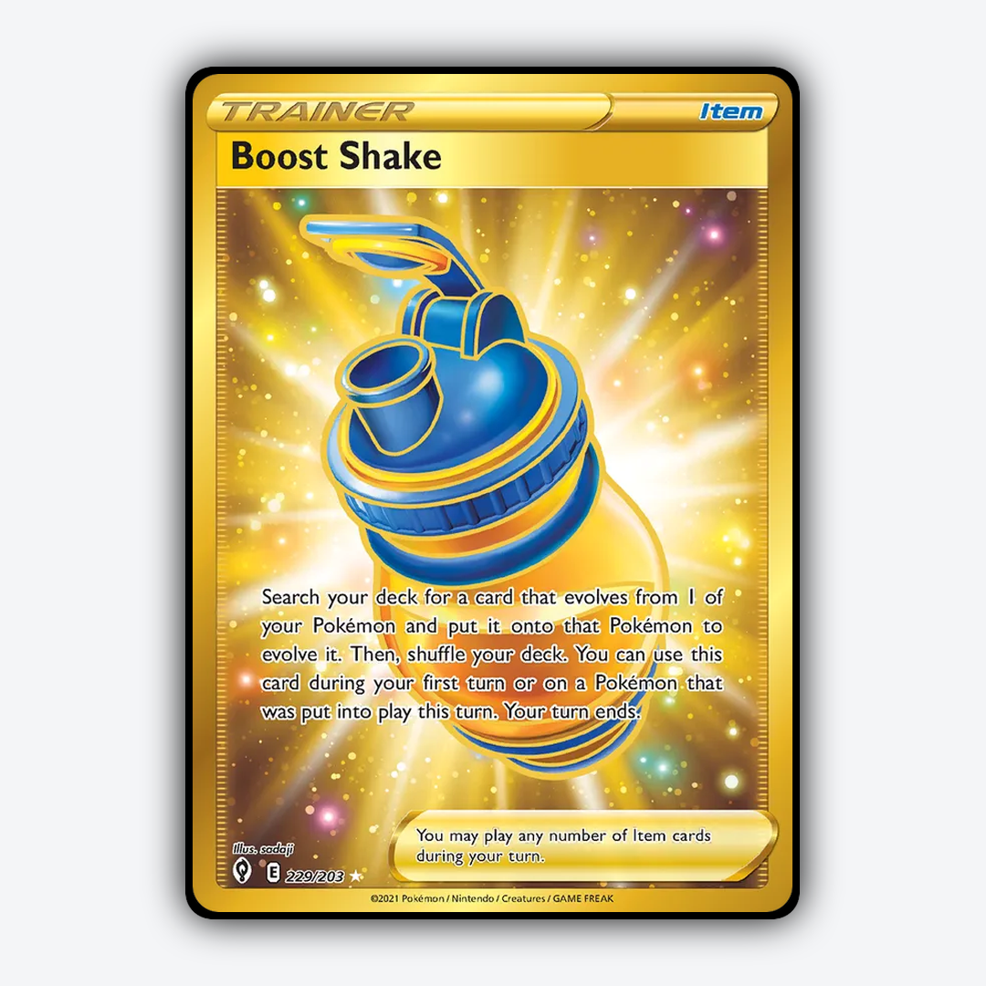 Boost Shake #229 - Evolving Skies Set - Card Rug