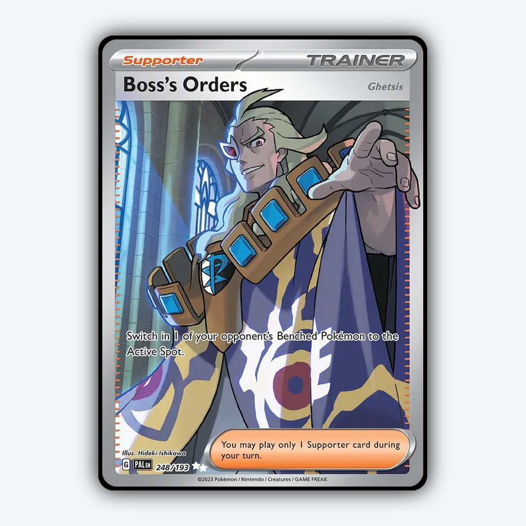 Boss’s Orders (Ghetsis) 248/193 - Paldea Evolved Set - Card Rug