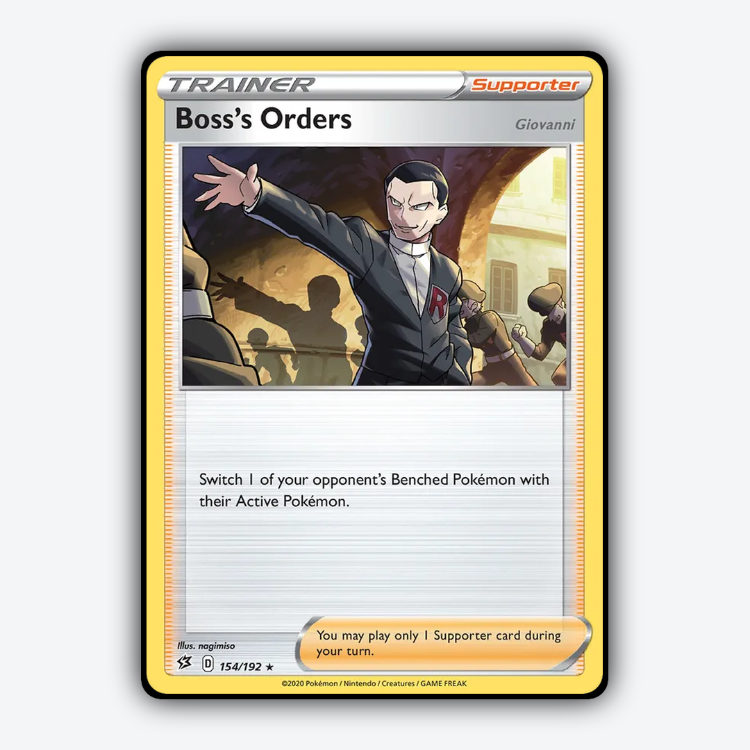 Boss's Orders 154/192 - Rebel Clash Set - Card Rug